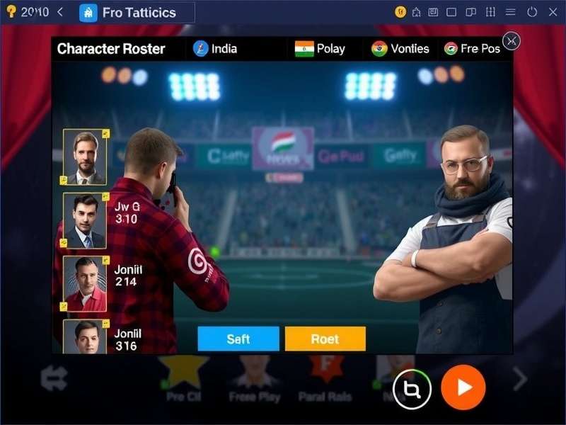 Free Fire Pro Tactics character roster